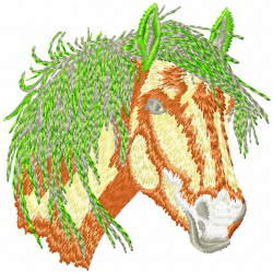 Horses Embroidery Design 3 Horses Embroidery Design 3